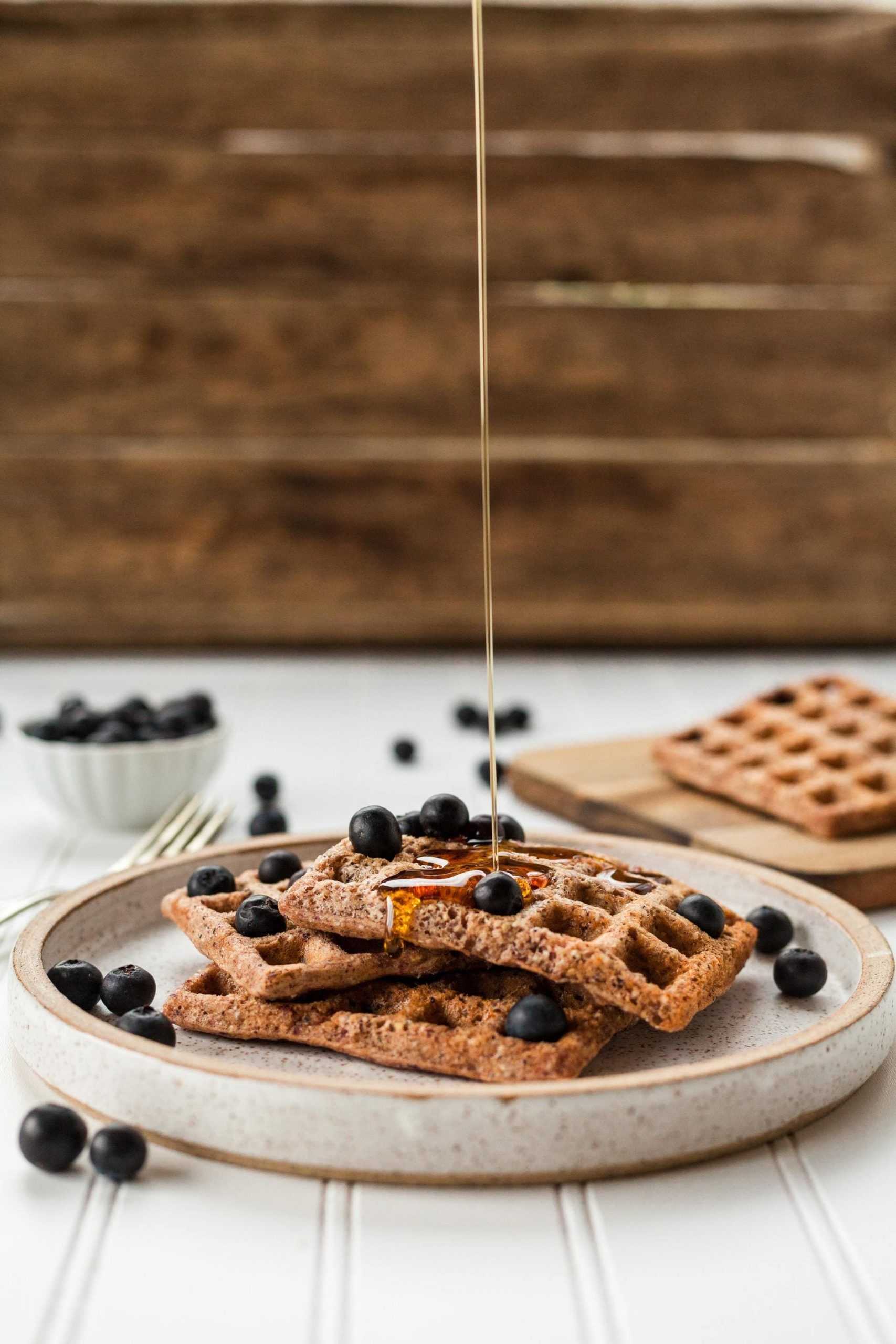 Cinnamon Roll Waffles