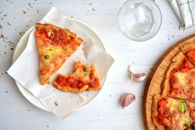 Margherita Cauliflower Pizza by Get Going
