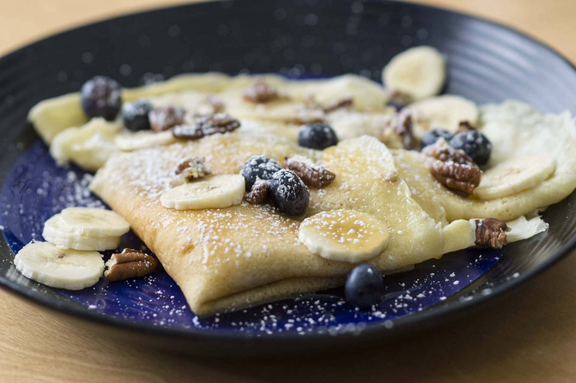 Blueberry & Banana Protein Crepes by Get Going | Get Going Personal Training