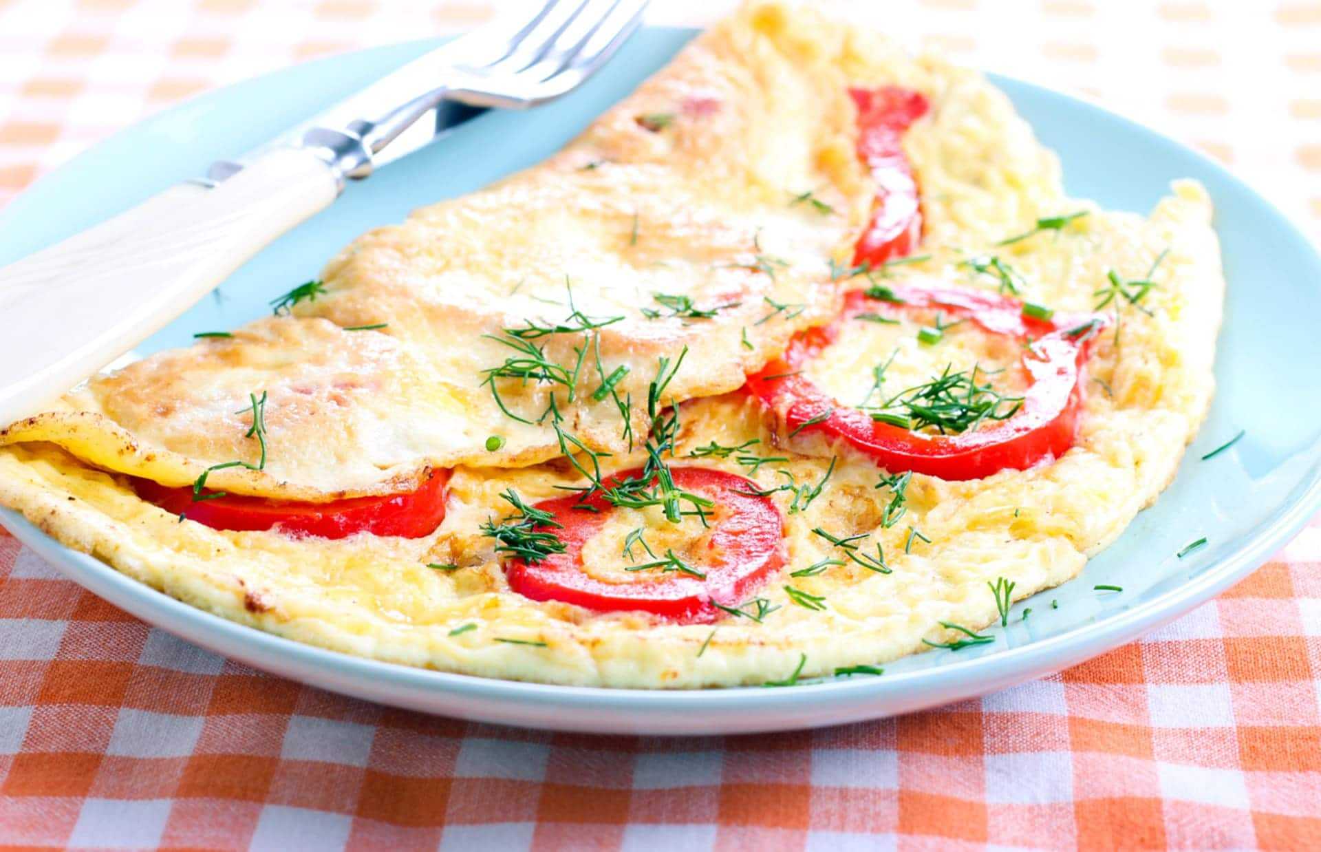 High Protein Egg White Omelette