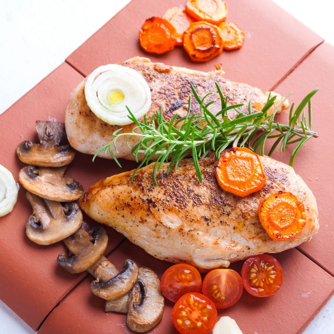 Garlicky Cajun Carrots Mushroom Chicken | Get Going Personal Training