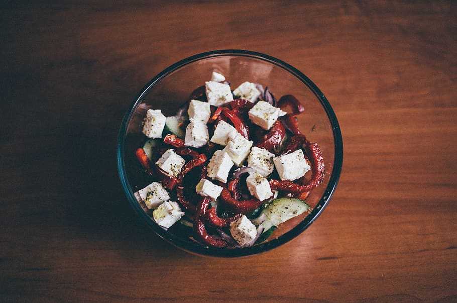 Roast Capsicum & Feta Salad