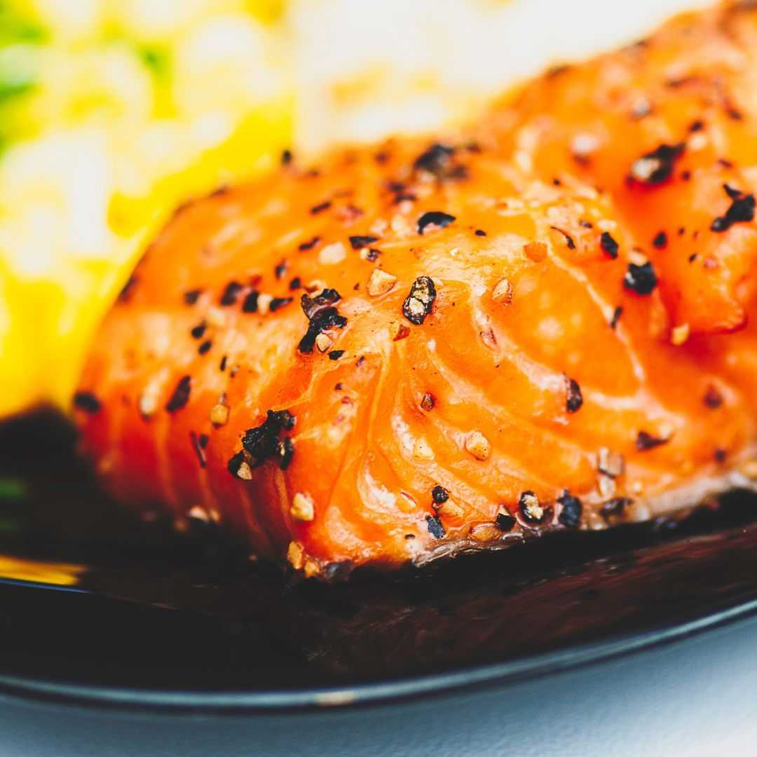 Baked Honey Garlic Salmon